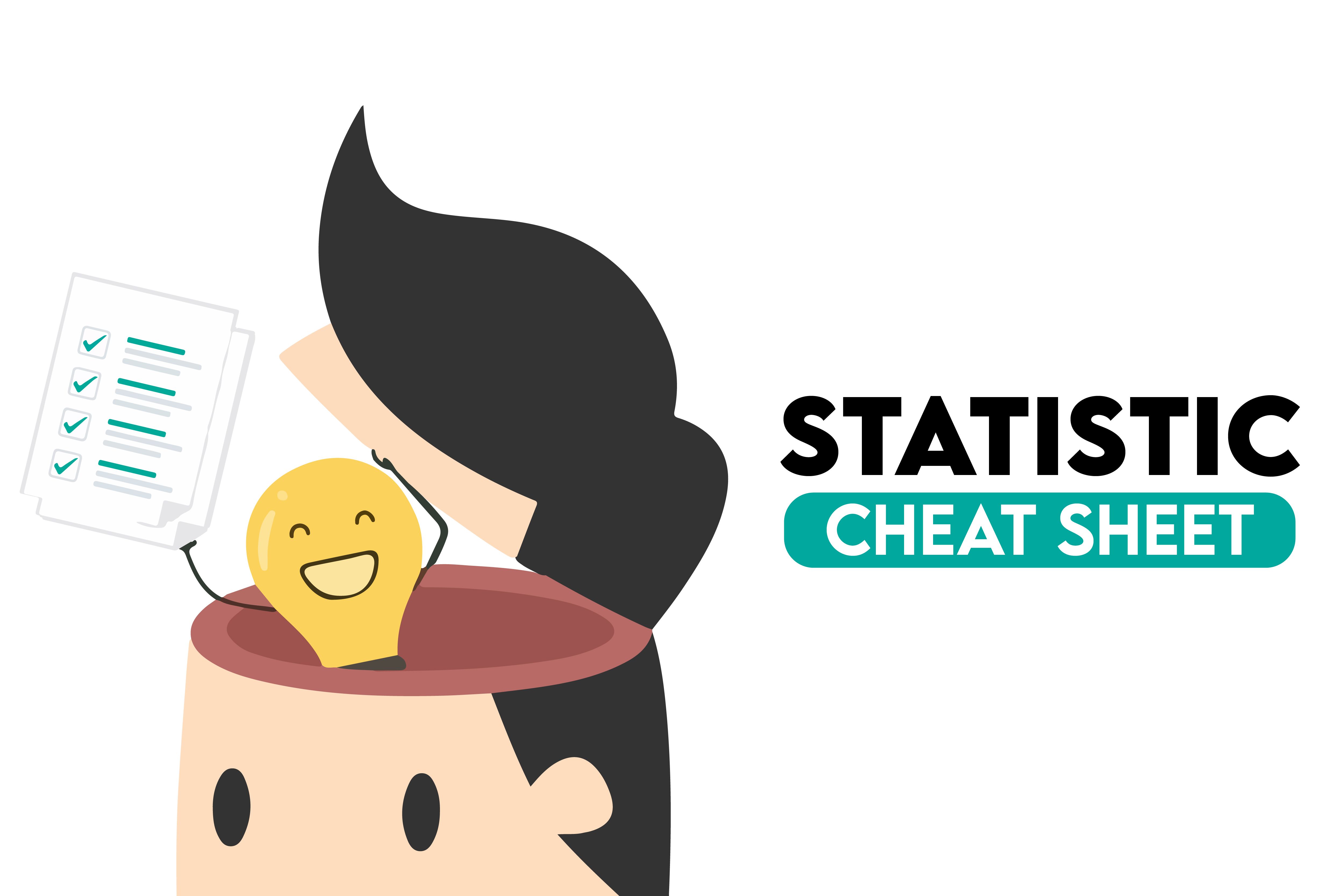 Comprehensive Statistics Cheat Sheet for Data Science Interviews