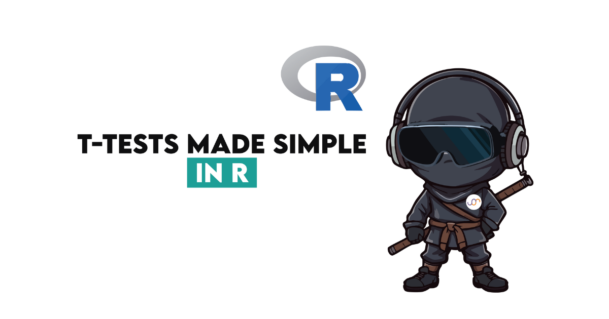 Stickers On R Test How to Conduct a T-Test in R for Data Analysis - StrataScratch