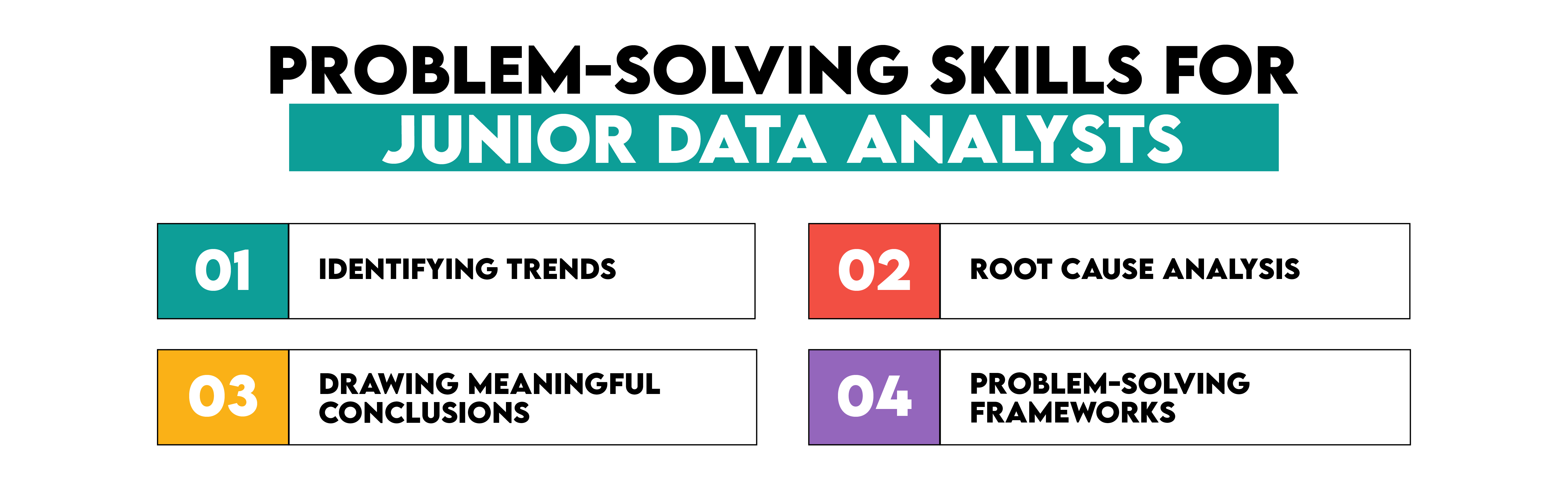 Problem Solving Skills for Junior Data Analysts