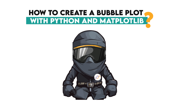 How to Create a Bubble Plot with Python and Matplotlib