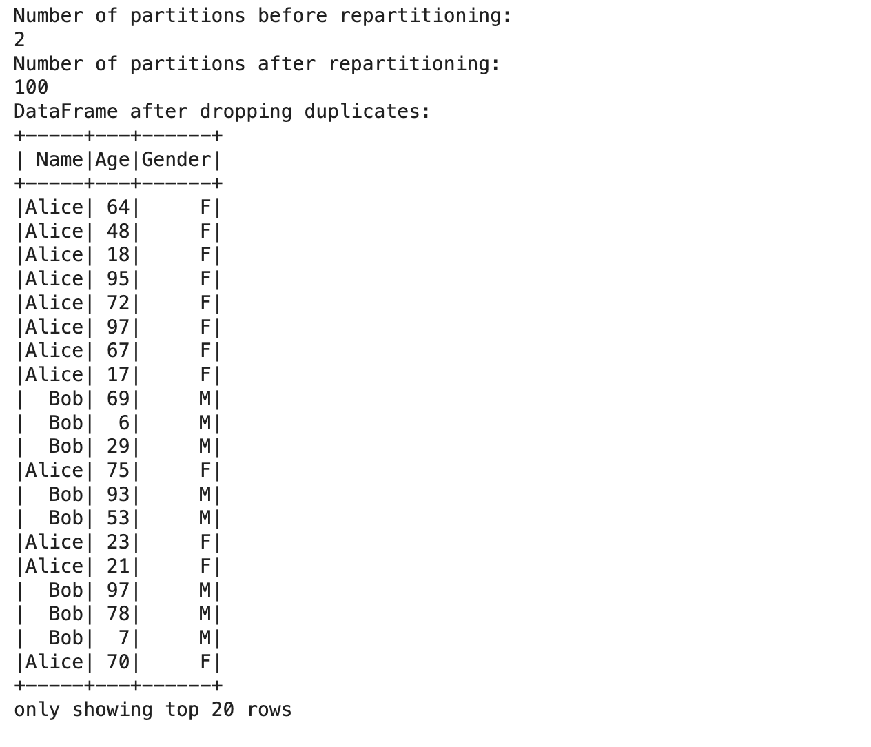 How do you handle large datasets efficiently in PySpark