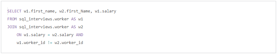 SQL Interview Questions From Real Companies