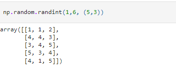 shape of the final array