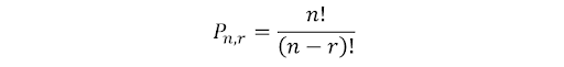 The number of permutations of n things