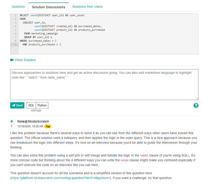 How To Use LeetCode For Data Science SQL Interviews | StrataScratch