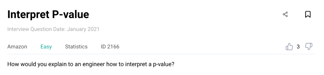 Product analyst interview question from Amazon