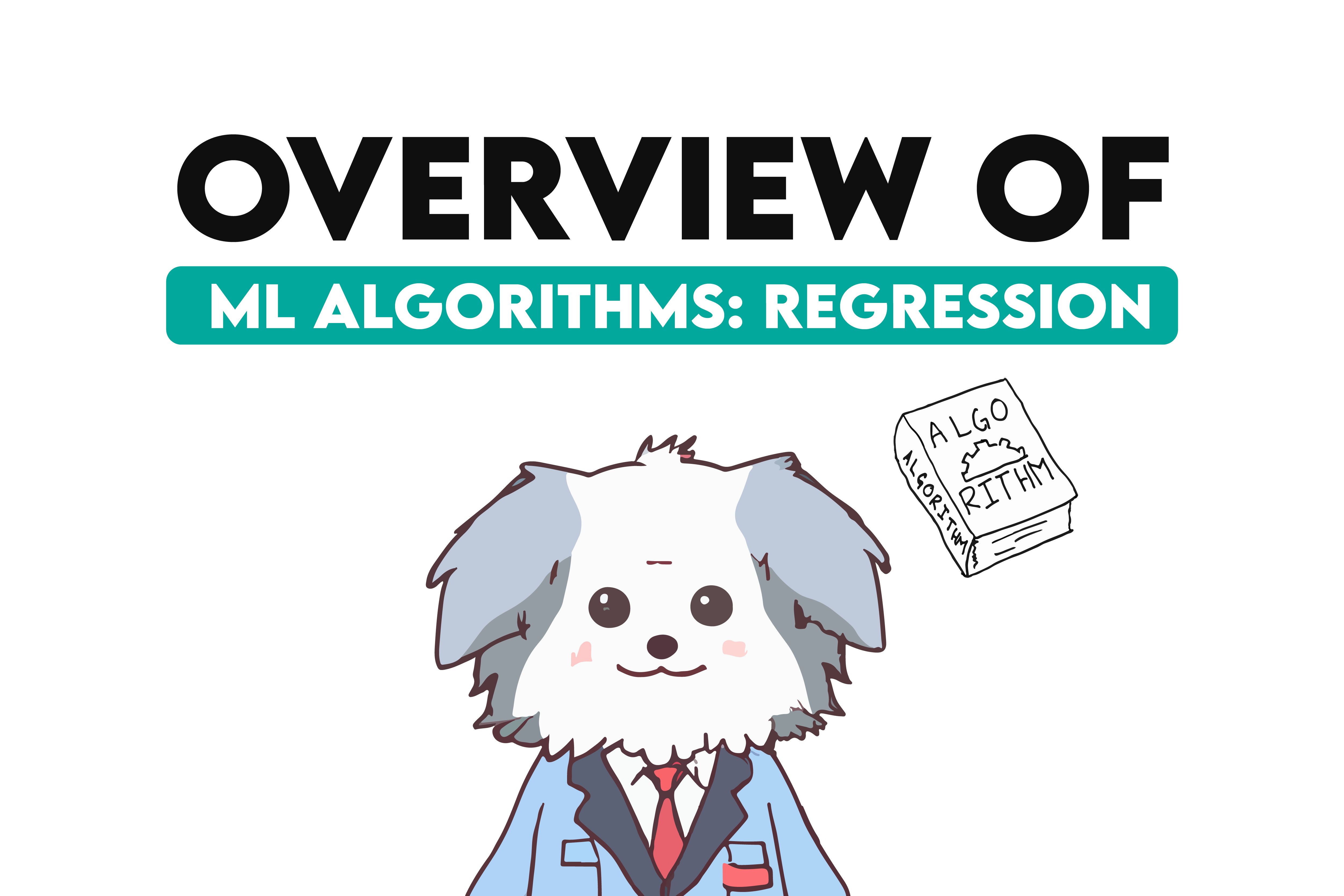 machine learning regression algorithm