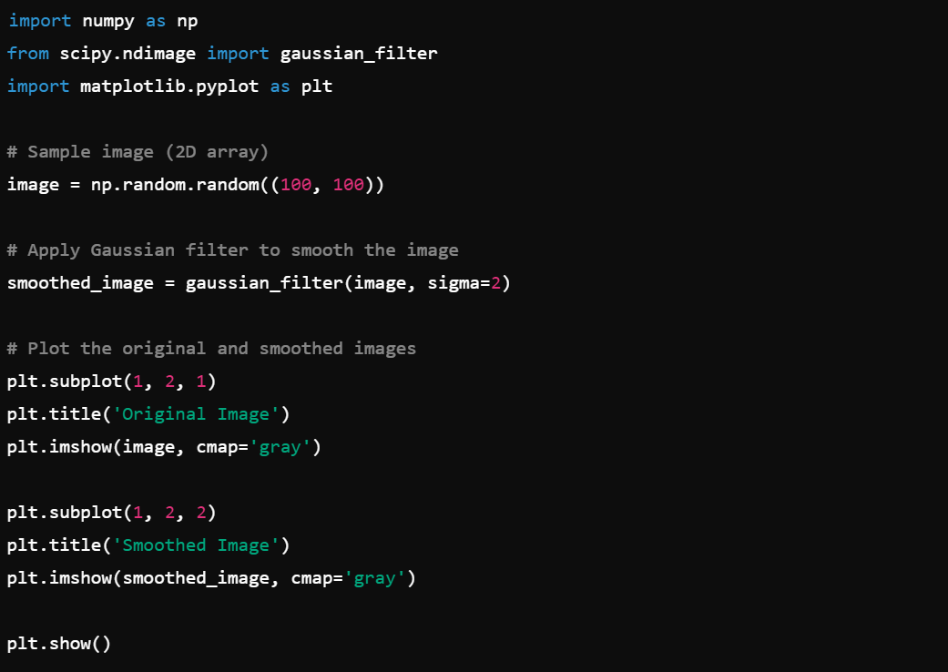 Scipy in Data Cleaning