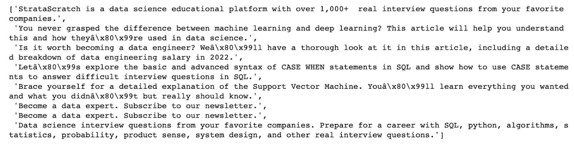 Example of Requests python data collection library