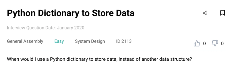Questions To Help You Practice For Your Data Science Interview ...
