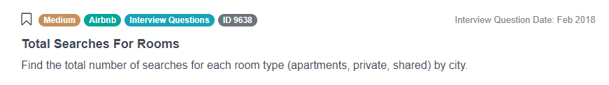 SQL Interview Question from Airbnb