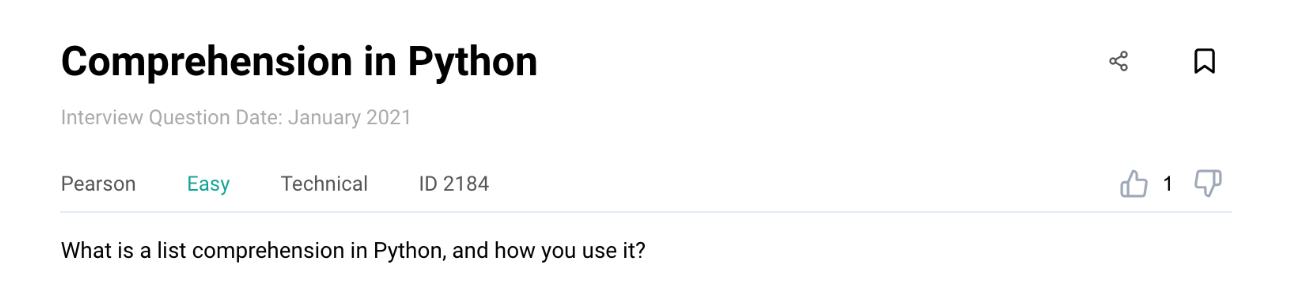 Product analyst interview question from Pearson