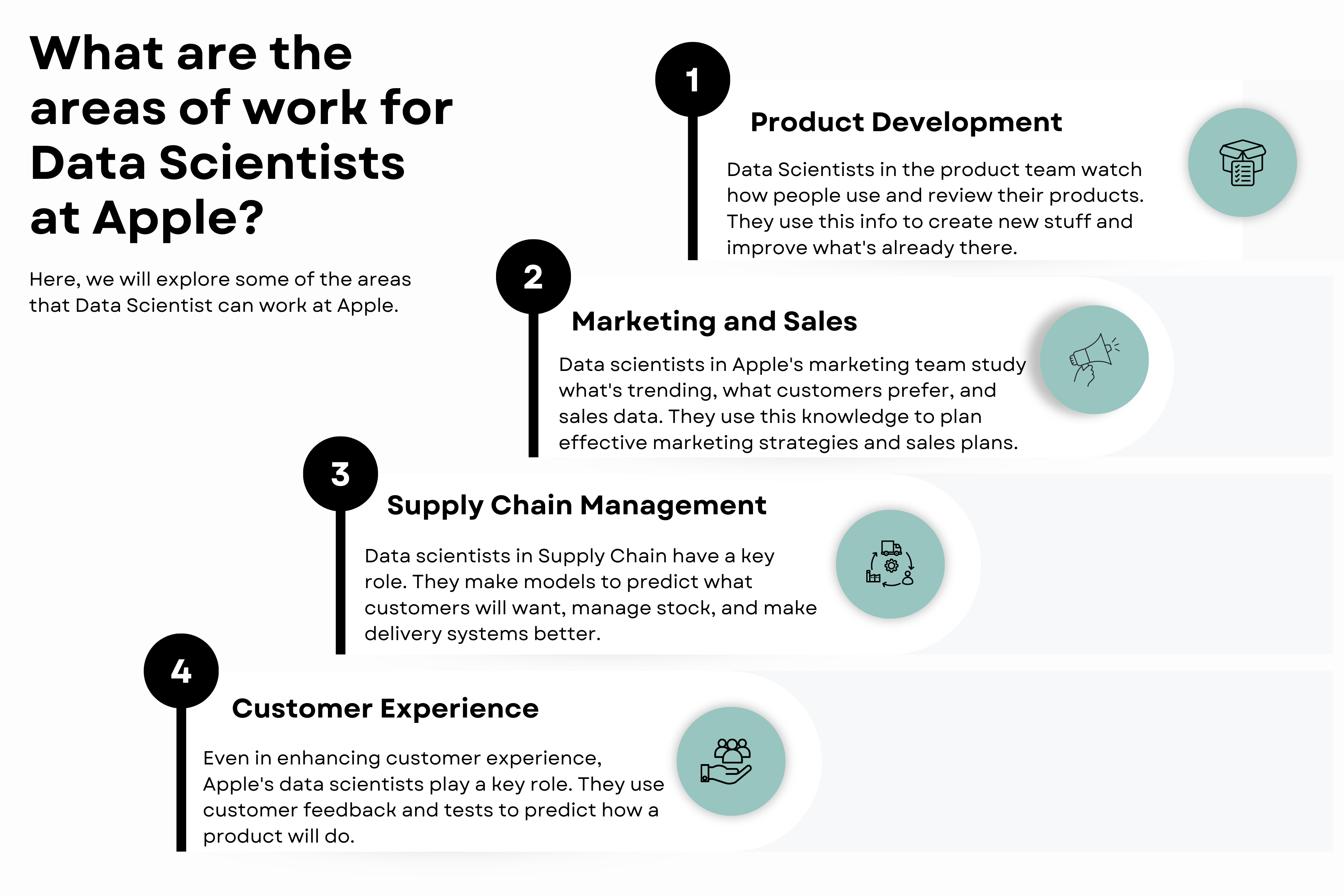What Are the Areas of Work for Data Scientists at Apple