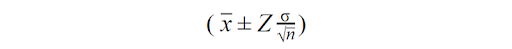 Confidence Interval for means 1