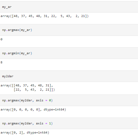 Numpy Searching Method