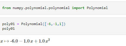 Polynomials