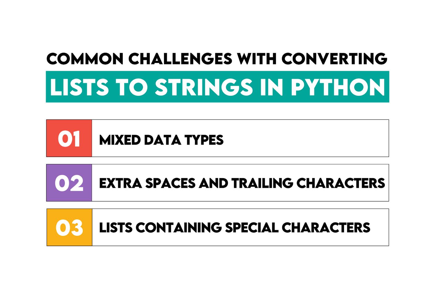 Python List Manipulation: Convert Lists to Strings - StrataScratch