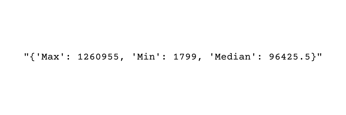 Median in python cheat sheet