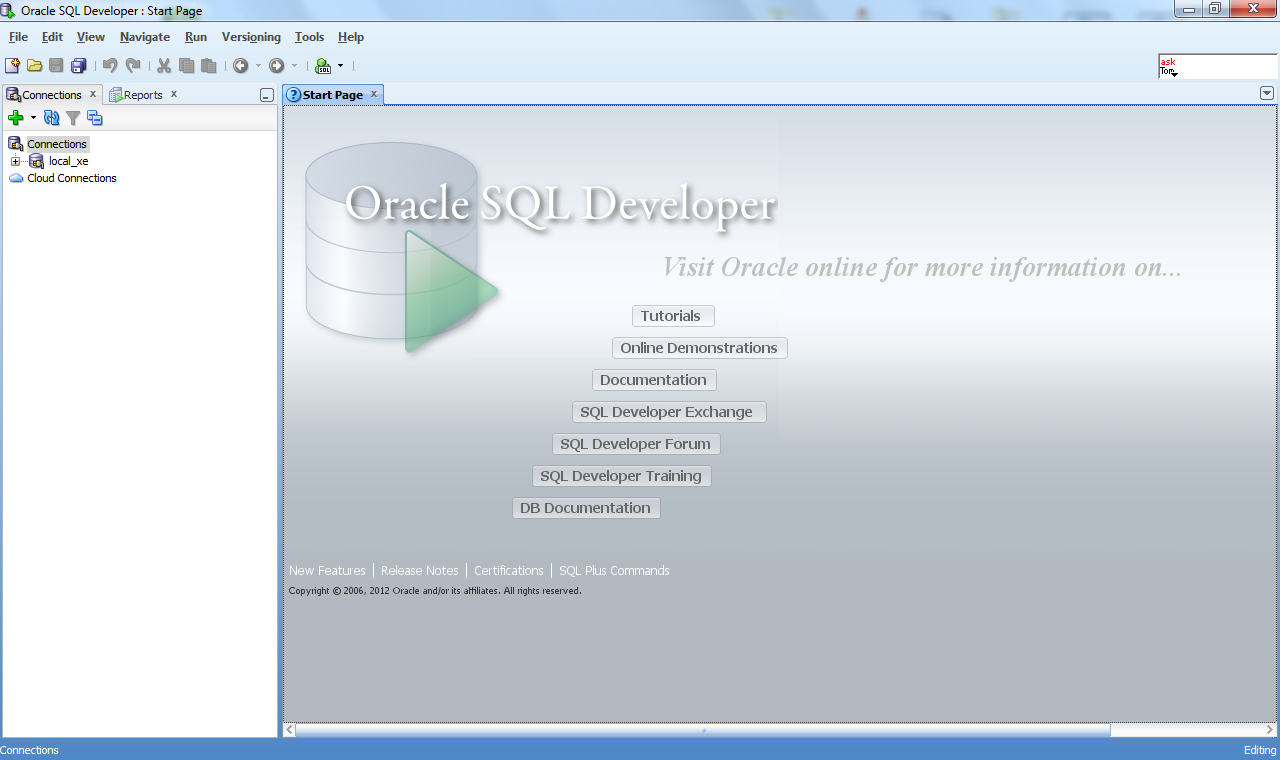 Oracle SQL Developer