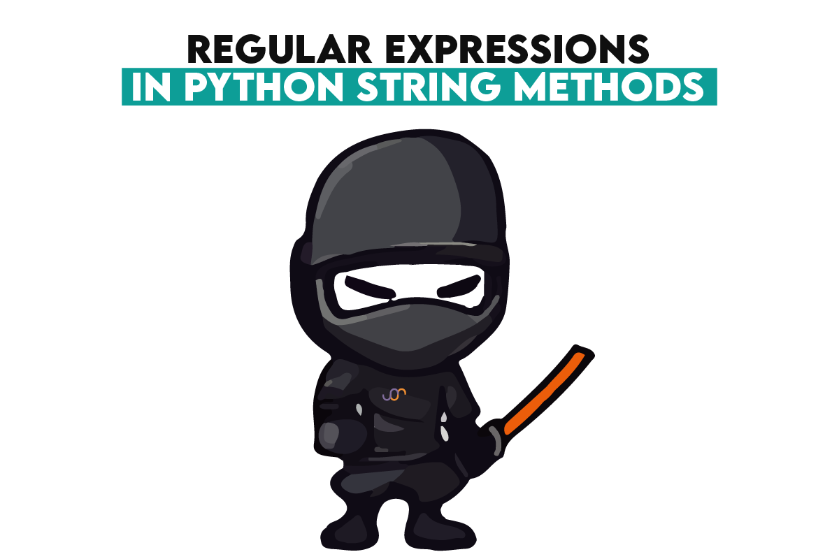 Regular expressions in python string methods