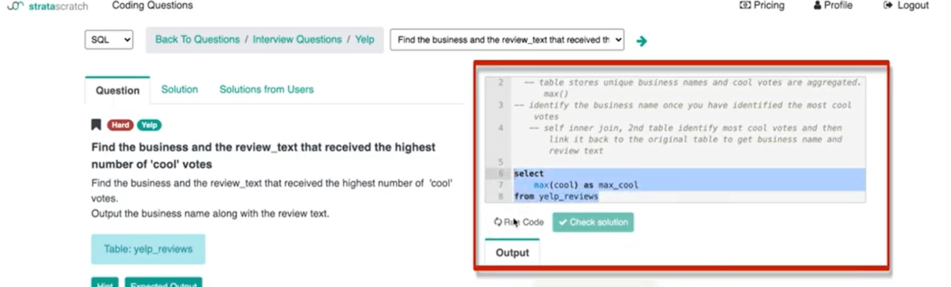 how to answer data science interview questions