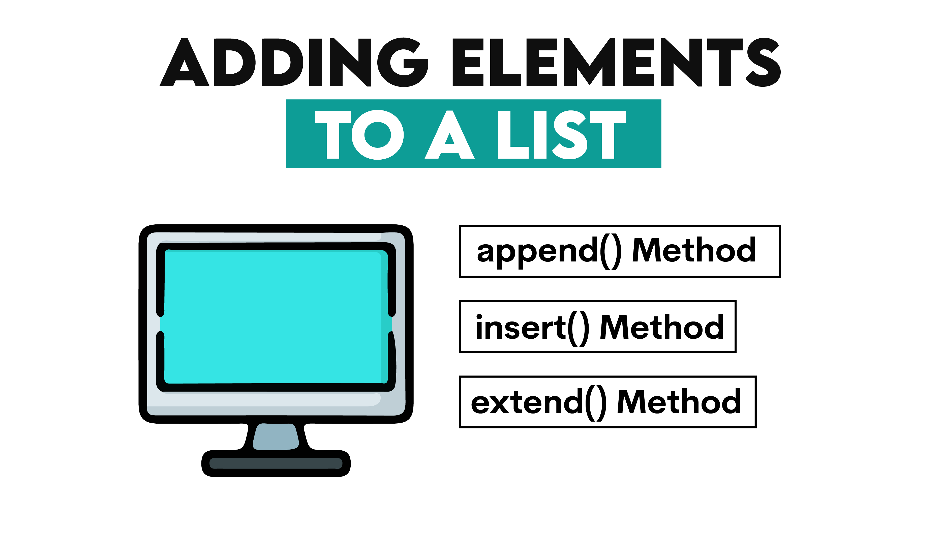 Adding Elements to a List in Python