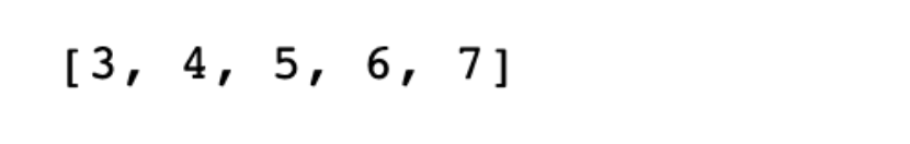 Slicing a List in Python
