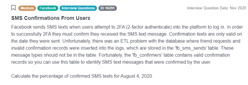 SMS Confirmations From Users