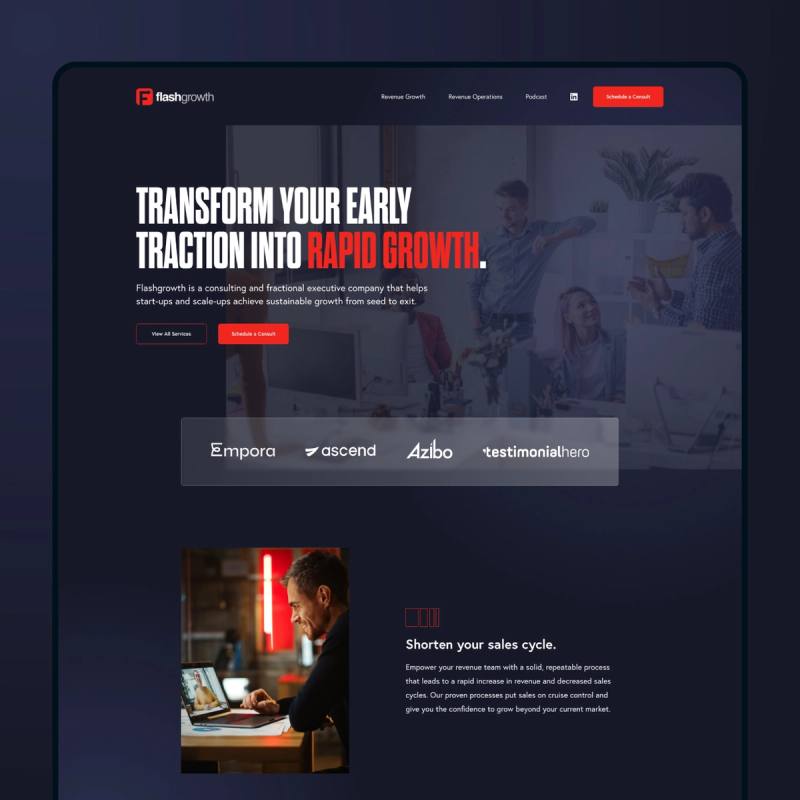 Flashgrowth Website