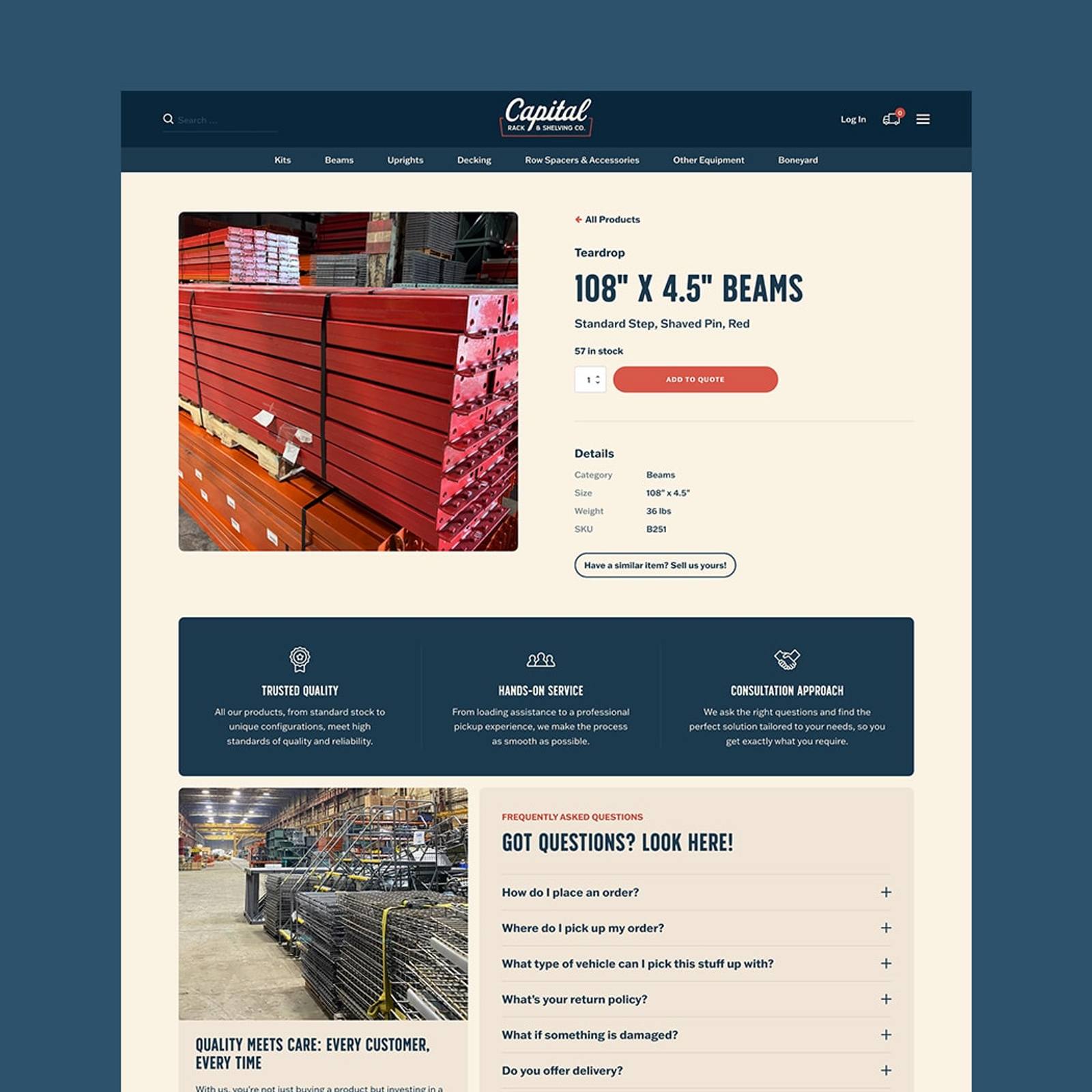 Capital Rack & Shelving