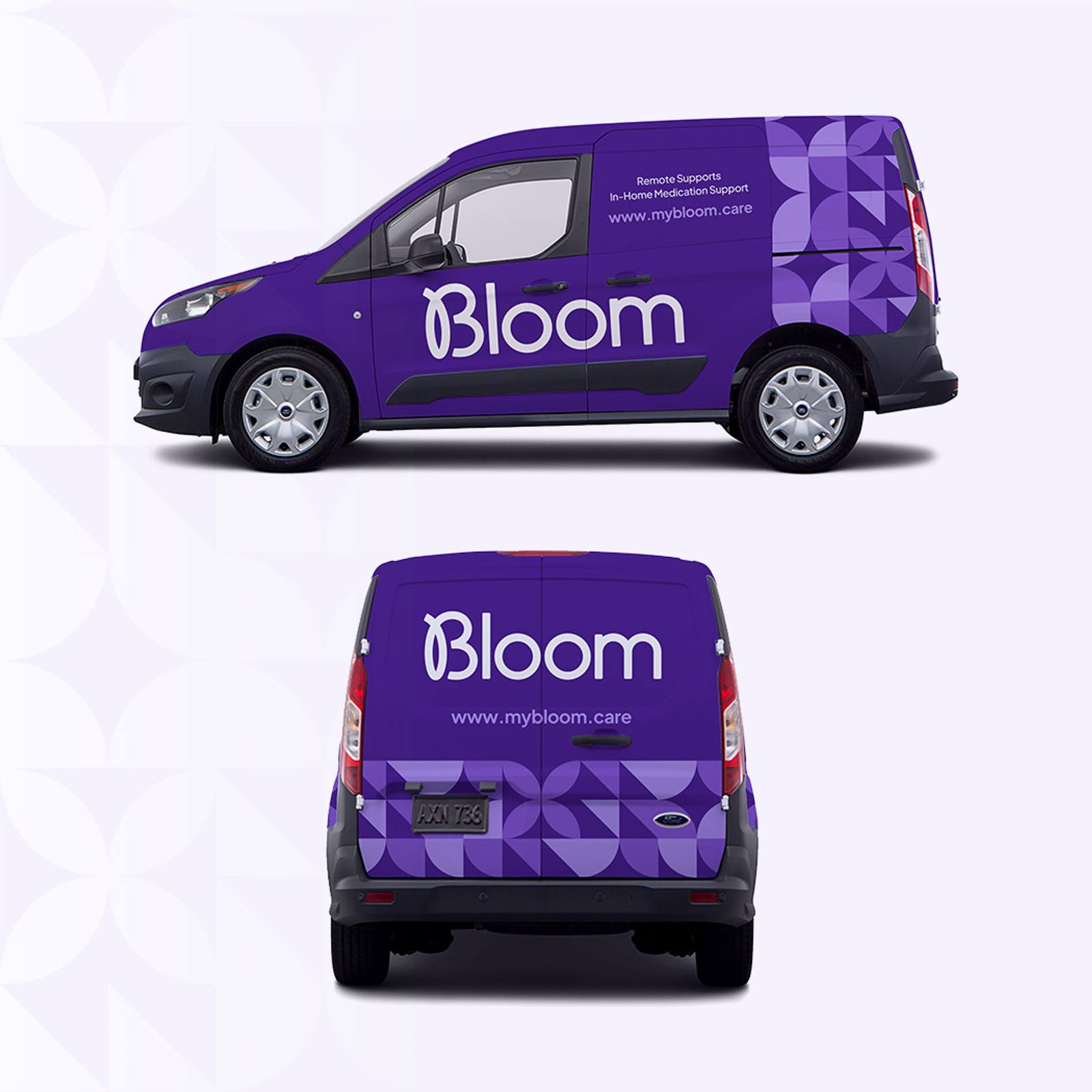 Bloom vehicle wrap