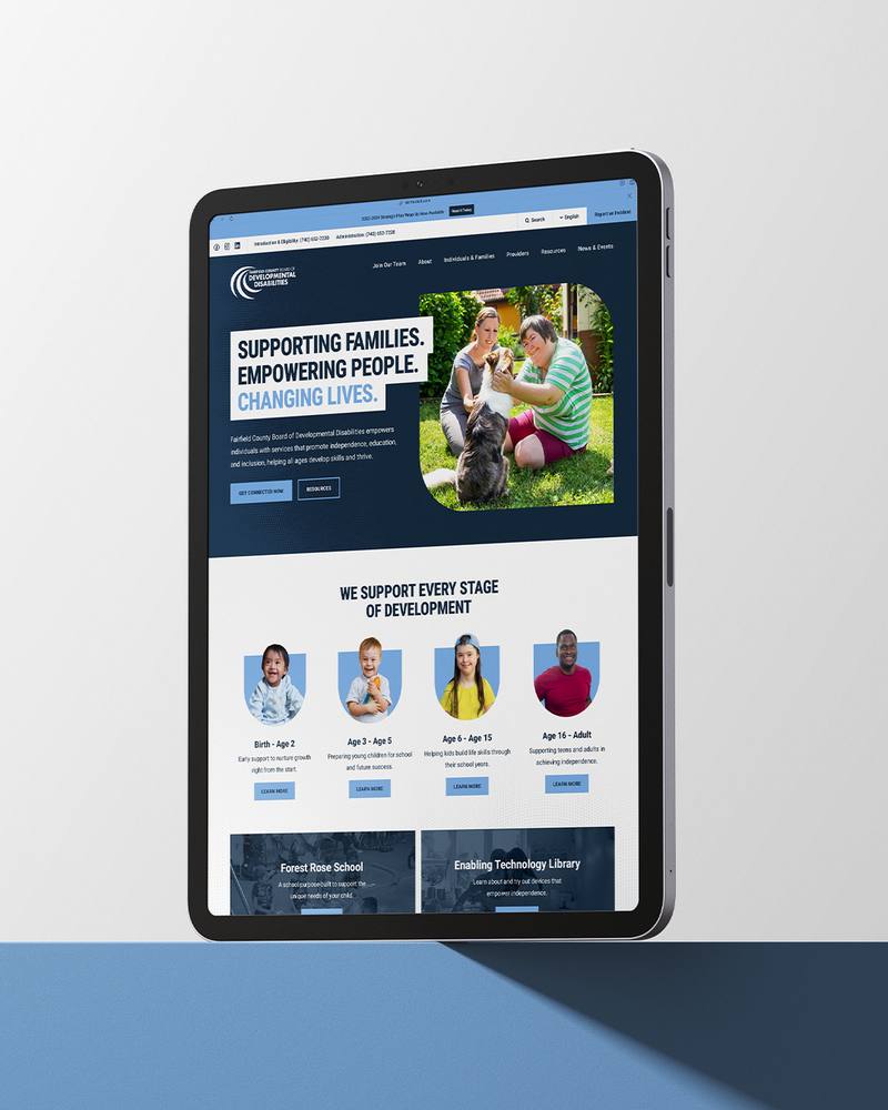 Fairfield County Board of Developmental Disabilities Website
