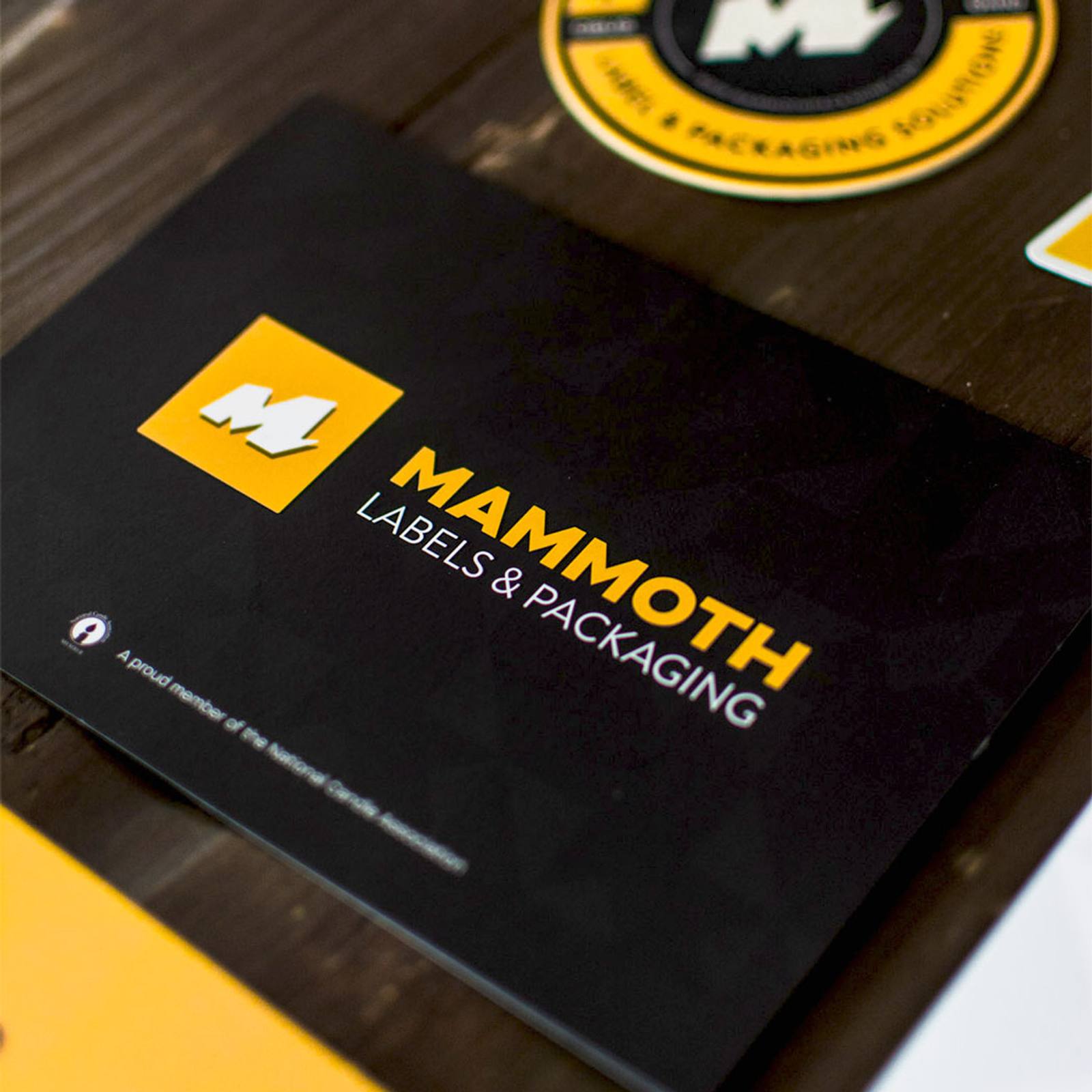 Mammoth Packaging postcard