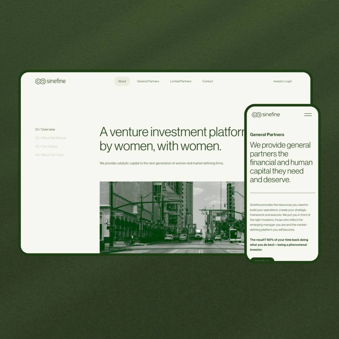 Sinefine Website