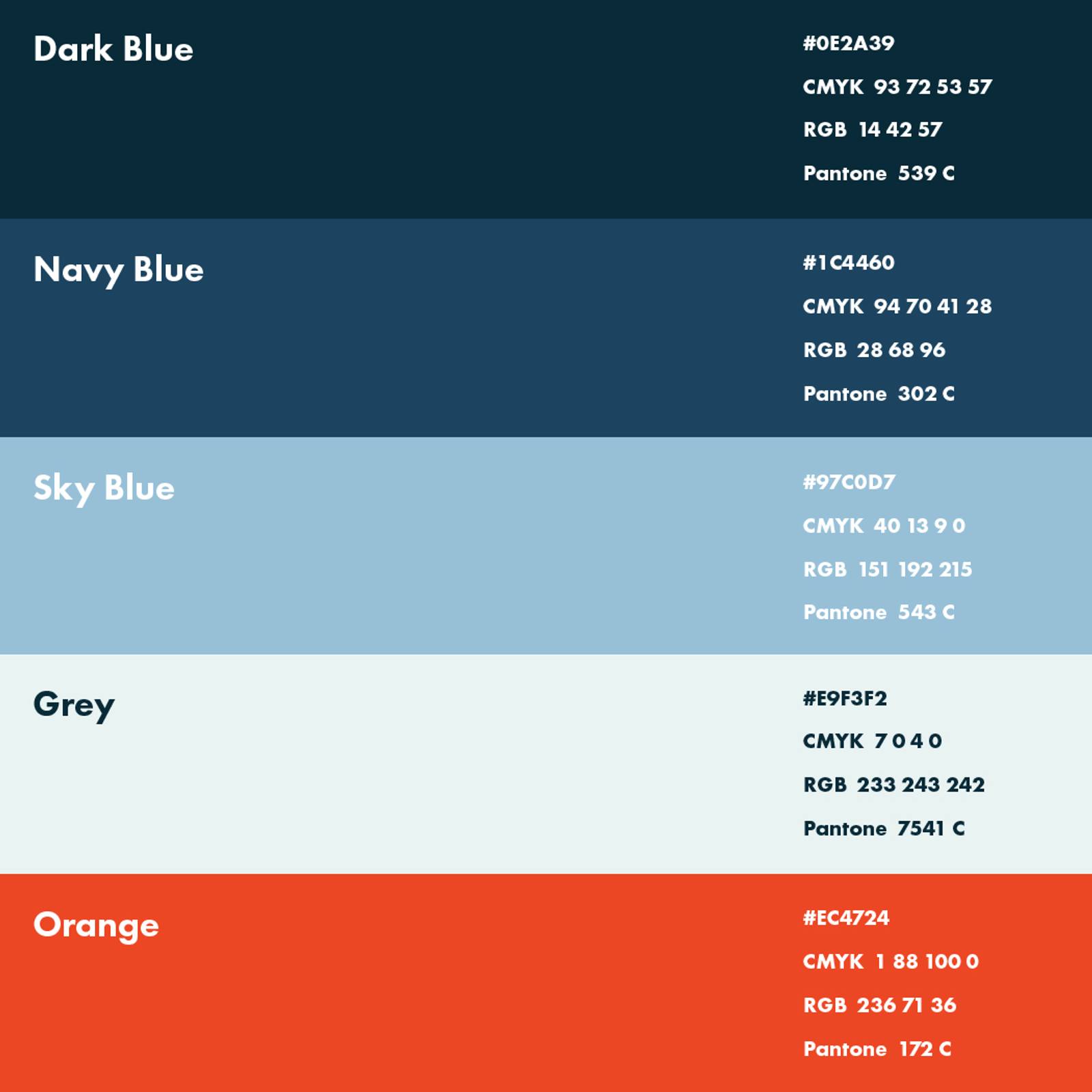 Made Here Co color specifications