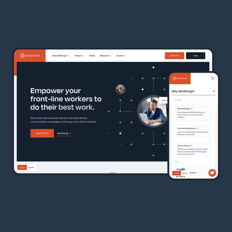 MindForge Website