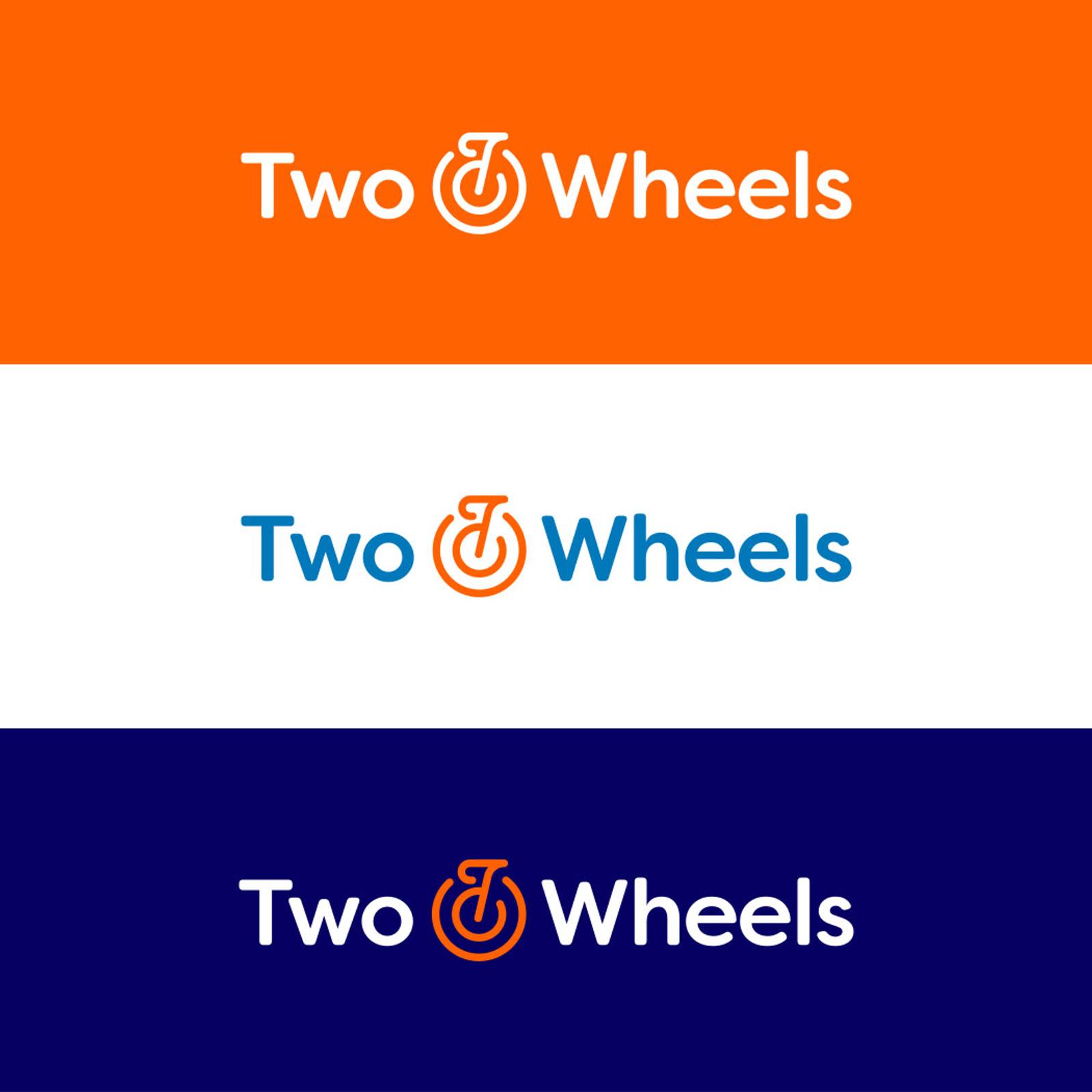Two Wheels Marketing logo color variations