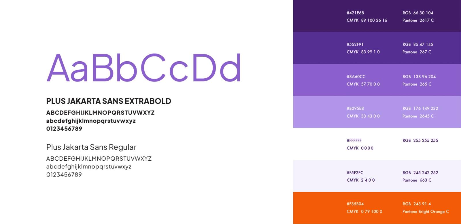 Bloom typography and color specifications