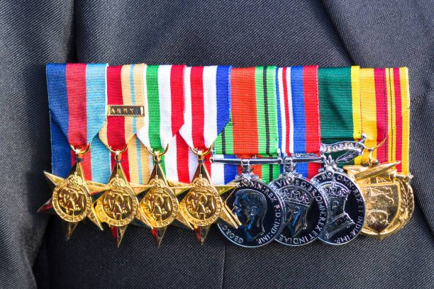 First and Second World War Medals Lappel