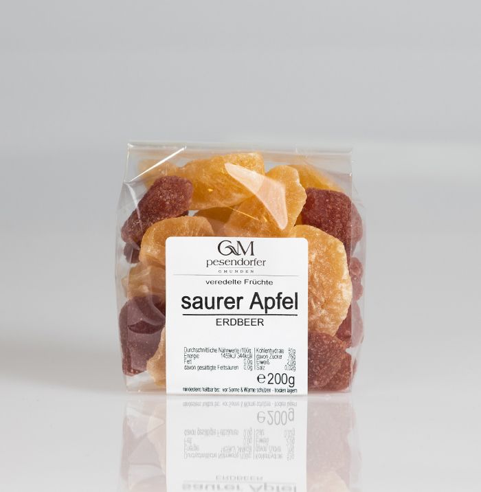 Saurer Apfel - Erdbeer