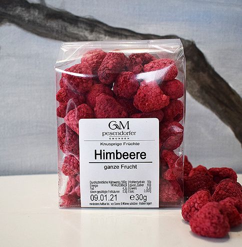 Himbeere ganze Frucht, gefriergetrocknet 30g
