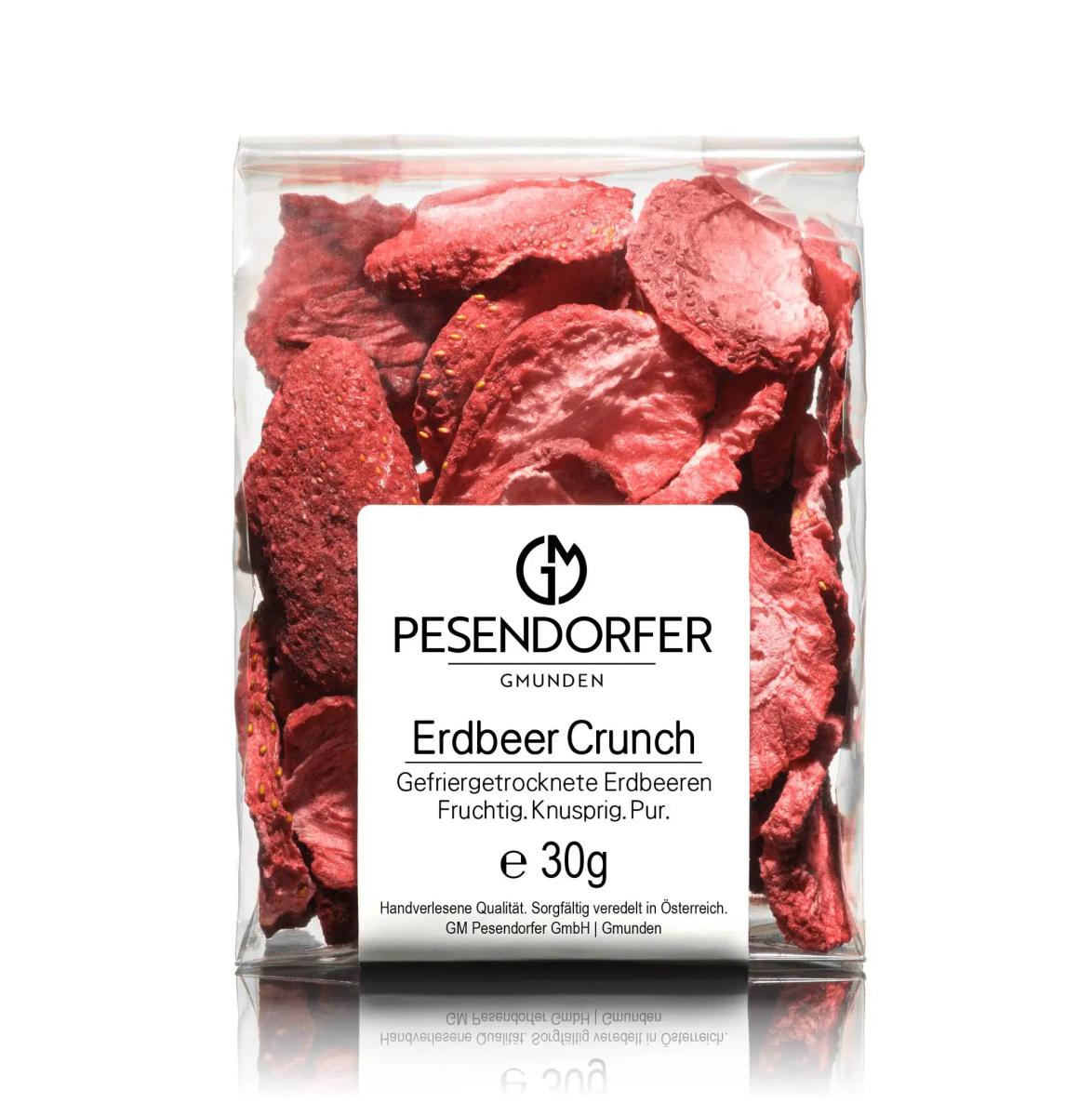 Erdbeer Chips gefriergetrocknet