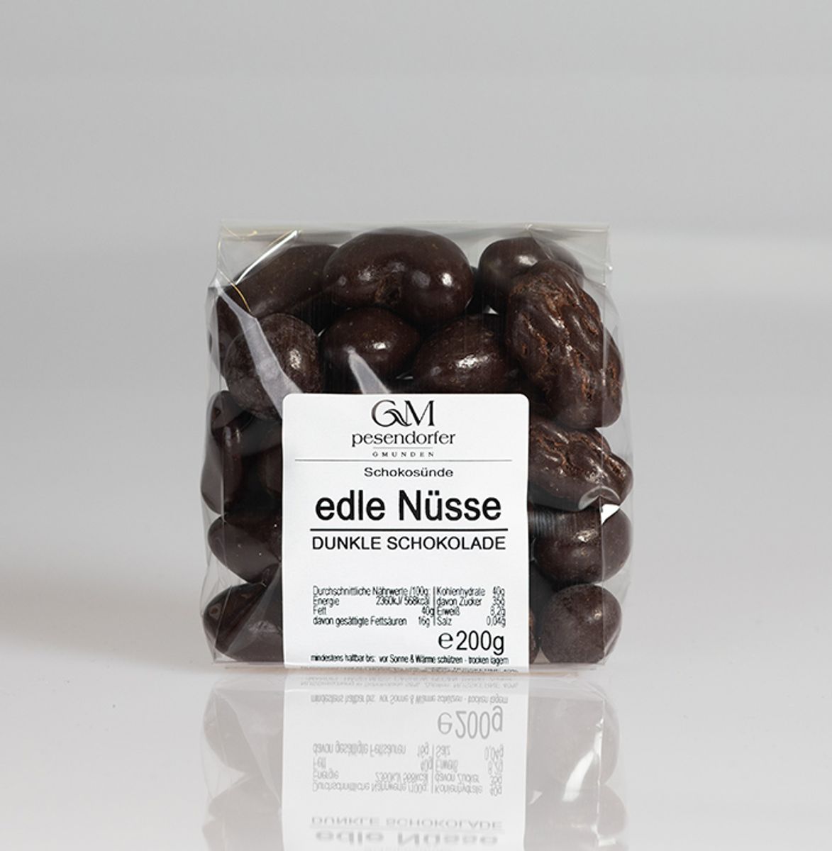 Edle Nüsse Dunkle Schokolade