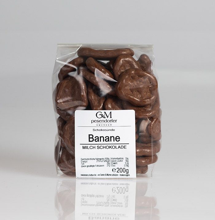 Banane Milchschokolade