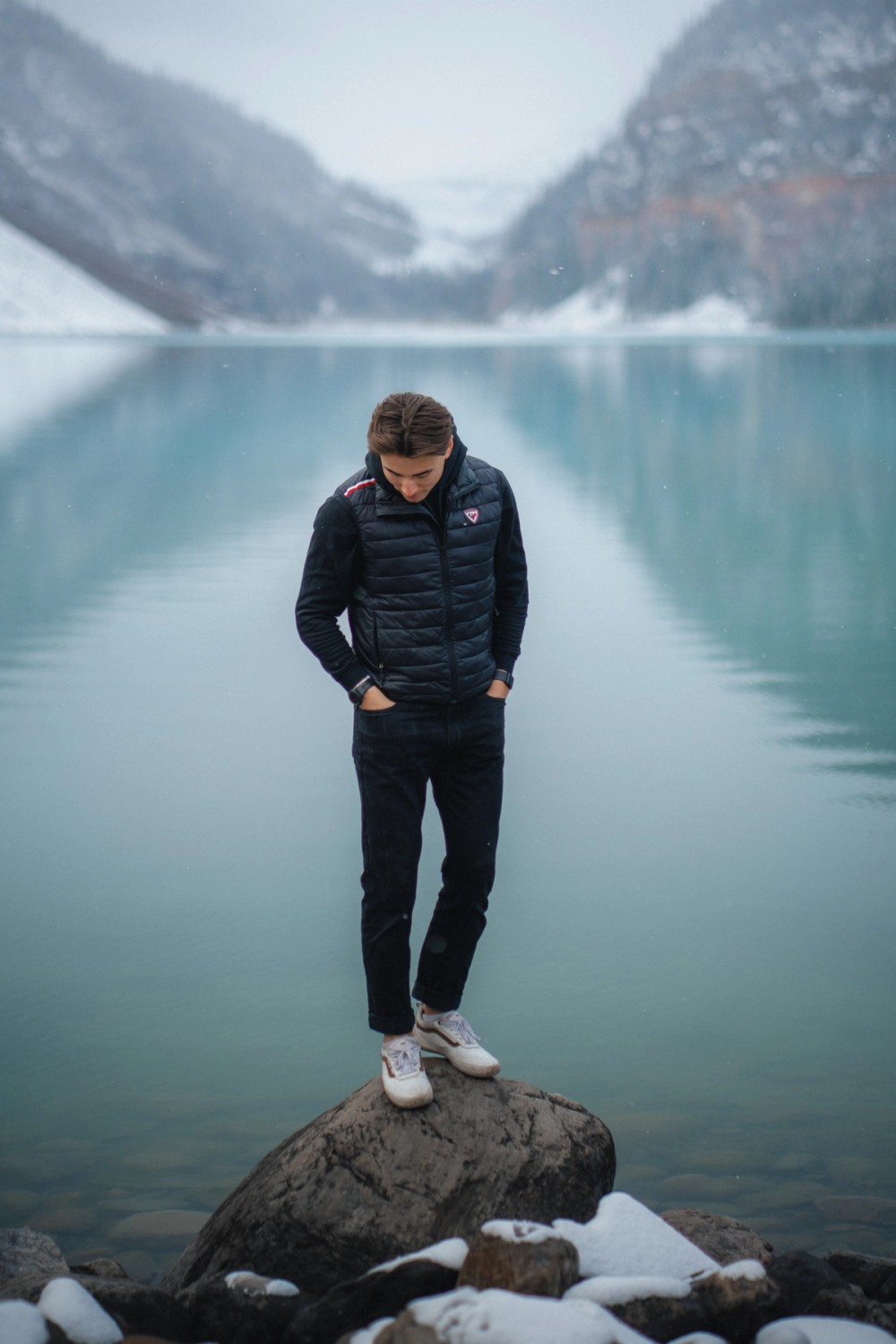 Lake Louise First Snowfall — gallery image