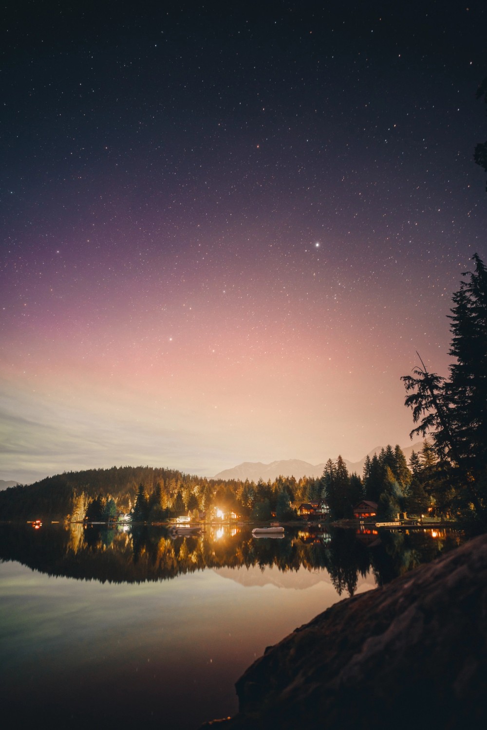 Alta Lakes Auroras — gallery image
