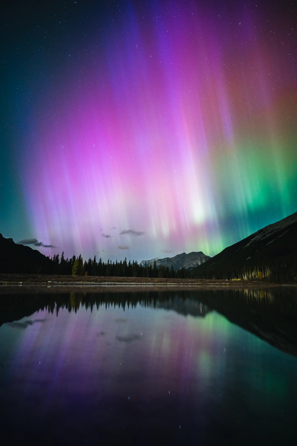 Spray Lakes Auroras — gallery image