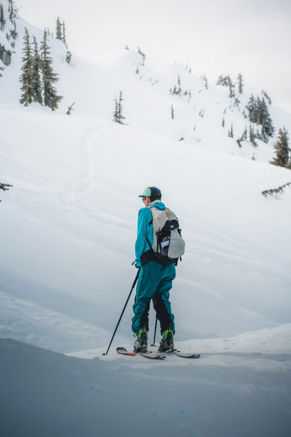 Backcountry Skiing on Gin Peak — gallery image