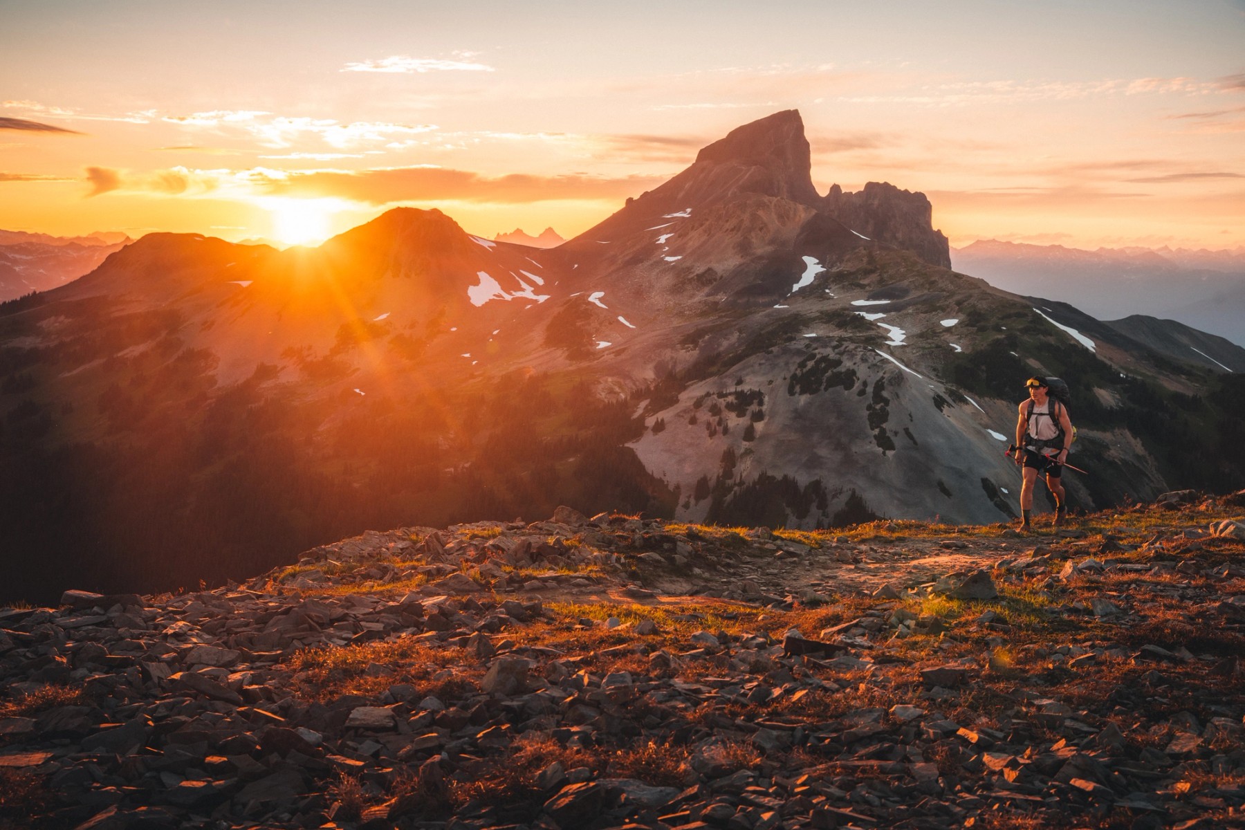 Last Light on Panorama Ridge — gallery image