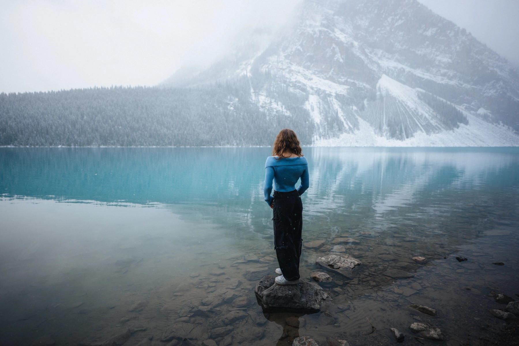 Lake Louise First Snowfall — gallery image